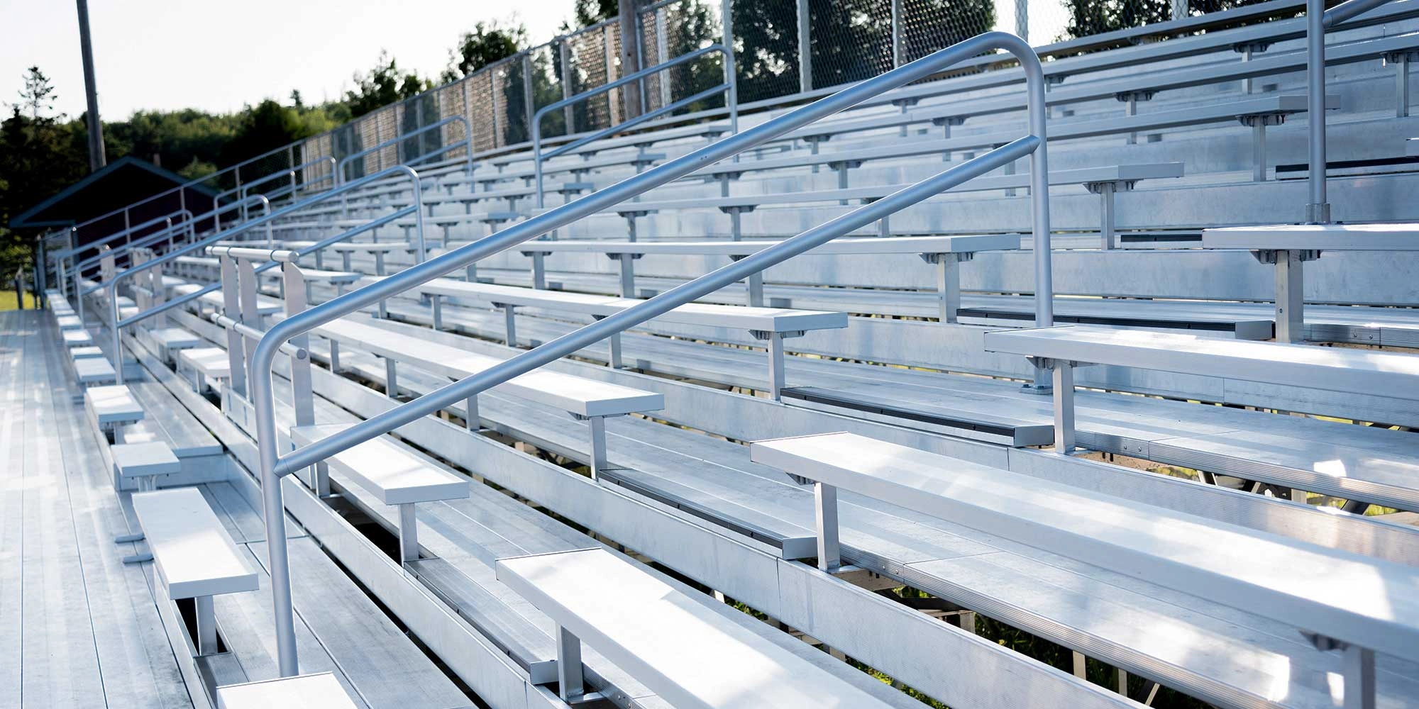 aluminum bleachers