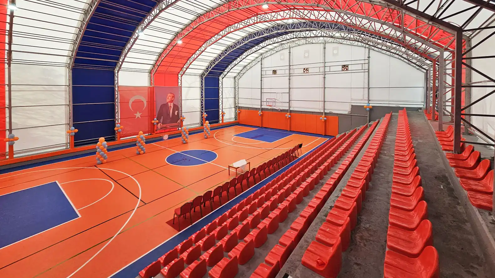 Gymnase Couvert de l'École primaire Hatemoğlu de Sarıyer